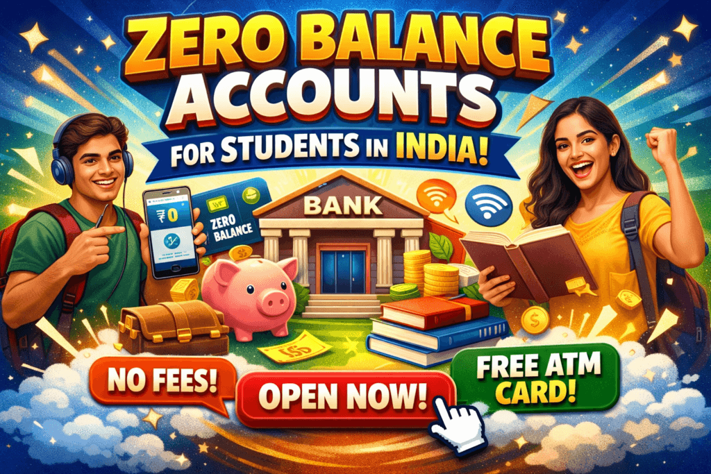 Zero Balance Accounts for Students
